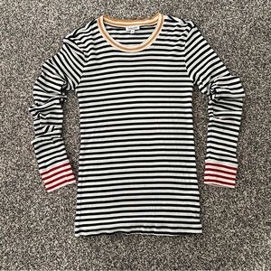Splendid Striped Fitted Top